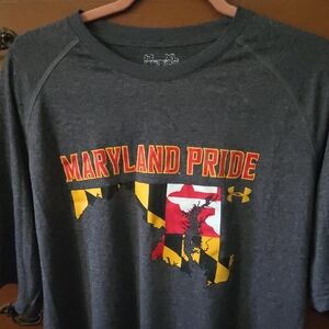 Under Armour Maryland Pride Long Sleeve Shirt - Dark Gray
